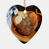 hausgemachtes Brot Keramik Ornament (Rechts)