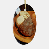 hausgemachtes Brot Keramikornament (Rechts)