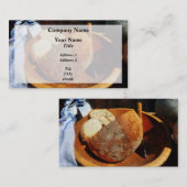 hausgemachtes Brot Visitenkarte (Vorne/Hinten)