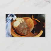 hausgemachtes Brot Visitenkarte (Rückseite)