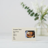 hausgemachtes Brot Visitenkarte (Stehend Vorderseite)