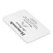 Hausgemachtes Eis und Zutaten aus Liebe Magnet (Rechte Seite)