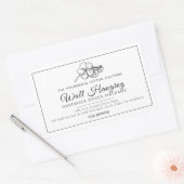 Hausgemachtes Kleidungsstück aus Baumwolle Rechteckiger Aufkleber (Umschlag)