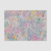 Hausgemachtes Papier mit farbigen Pulsbildern (Vorderseite)