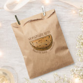 Hausgemachtes Roti Indian Chapati Brot, von Geschenktütchen (Ausgeschnitten)