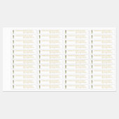 Hausgemachtes Spargel-Siegel Etiketten (Blatt)