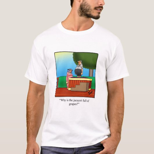 Hausgemachtes Spaß Tee Shirt für ihn (Vorderseite)