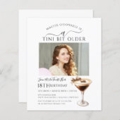 HAUSHALT 18. Geburtstag Tini Bit Älteres Foto Mart (Vorne/Hinten)