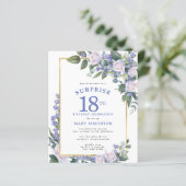 Haushalt 18. Geburtstag Überraschung Party Einladu (Stehend Vorderseite)