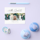 HAUSHALT 2022 - Hallo Graduate Moderne Grad Einlad Flyer (Einzeln)