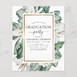 Haushalt 2022 Tropischer Abschluss Magnolia Floral