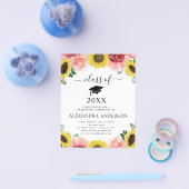 Haushalt 2023 Abschluss Sonnenblumen Land Flyer (Einzeln)