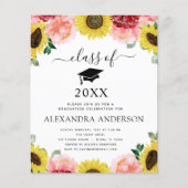 Haushalt 2023 Abschluss Sonnenblumen Land Flyer (Vorne)