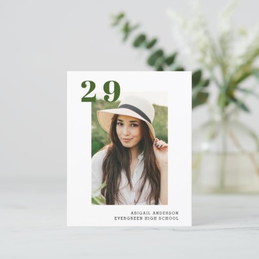 Haushalt 2023 Grad 2 Foto Jäger Grüne Einladung (Stehend Vorderseite)