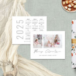 Haushalt 2025 Kalender 2 Foto Frohe Weihnachten<br><div class="desc">Haushalt 2025 Kalender 2 Foto Frohe Weihnachten. Ein Preis kleiner 4, 5 x 5, 6 "Alternative auf 110lbs, ähnlich in der Dicke wie eine Postkarte. Es gibt EINS pro Blatt. Ersetzen Sie einfach die beiden Fotos mit Ihren eigenen und personalisieren Sie mit Ihrem Gruß und Namen am Ende. Frohe Weihnachten...</div>