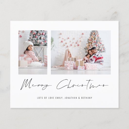 Haushalt 2026 Kalender 2 Foto Frohe Weihnachten (Vorderseite)