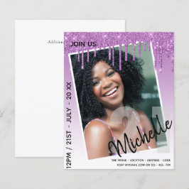 HAUSHALT 21. Geburtstag FOTO Driving Glitzer Einla