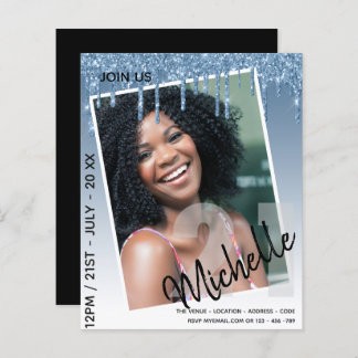 HAUSHALT 21. Geburtstag FOTO Driving Glitzer Einla