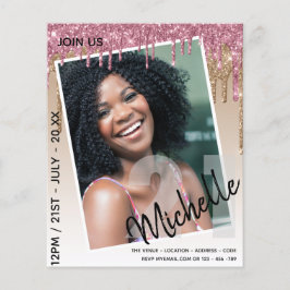 HAUSHALT 21. Geburtstag FOTO Driving Glitzer Einla