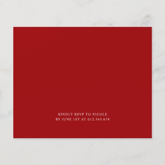 Haushalt 50. Geburtstag Weibliche VINTAGE BLUME (Rückseite)