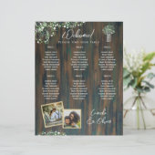 HAUSHALT 6 Tabelle Rustikale Gypsophila FOTO Sitzp (Stehend Vorderseite)