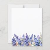 HAUSHALT 75. Geburtstag Juli Blume (Rückseite)