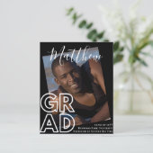 HAUSHALT Abschluss Ankündigung FOTO Moderne Klasse (Stehend Vorderseite)