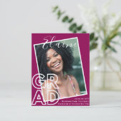 HAUSHALT Abschluss Ankündigung FOTO Moderne Klasse (Stehend Vorderseite)