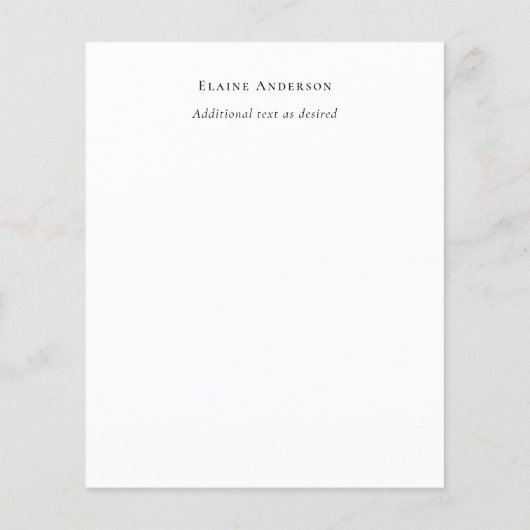 HAUSHALT Abschluss Ankündigung FOTO Moderne Klasse (Rückseite)