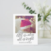 HAUSHALT alles ist ruhig alles ist hell Foto Weihn (Stehend Vorderseite)