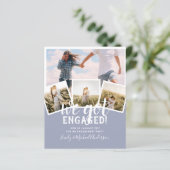 HAUSHALT Ankündigung der VERLOBUNG des modernen FO (Stehend Vorderseite)