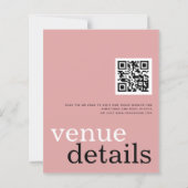 HAUSHALT bei der letzten QR-Code-Dusti-Rose Text-V (Rückseite)