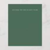 HAUSHALT Blauer FLORAL Arch Sommer Hochzeit Frühja (Rückseite)