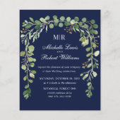 HAUSHALT Blauer FLORAL Arch Sommer Hochzeit Frühja (Vorderseite)