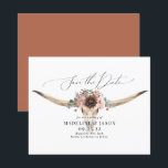 HAUSHALT Bohemischer Blumenschädel Hochzeit speich<br><div class="desc">Das Design umfasst minimalistisch-sommerlich-sonnengebrannte Blume und Eukalyptus-Kuh/Bull-Skull-Bouquets mit moderner klassischer Schriftart-Typografie und eleganter Skriptkalligrafie</div>