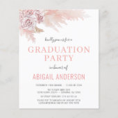 Haushalt Boho 2023 Abschluss Einladung Flyer (Vorne)