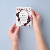 Haushalt Brautparty Halloween Herbst Flyer (Gruppe)