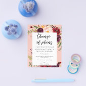 Haushalt Burgund Marasala PNK Änderung der Pläne F Flyer (Einzeln)