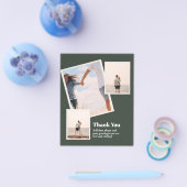 HAUSHALT DANK IHNEN Foto Collage Moderne Flyer (Einzeln)