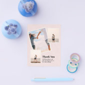 HAUSHALT DANK IHNEN Foto Collage Moderne Flyer (Einzeln)