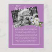 HAUSHALT Danke für das FOTO zur Beerdigung (Vorderseite)