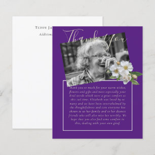 HAUSHALT Danke für das FOTO zur Beerdigung