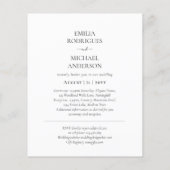 HAUSHALT Doppelseitiger BILINGUALER Text nur Hochz (Rückseite)