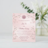 HAUSHALT Dusty Pink Cherry Blossom Chinesische Hoc (Stehend Vorderseite)