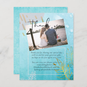 HAUSHALT DustyTeal Abstrakte Hochzeit