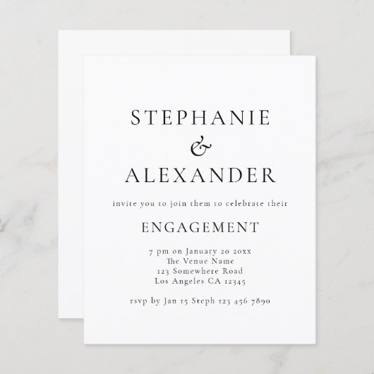 Haushalt Einfach Partei für Textbeteiligung (Vorne/Hinten)