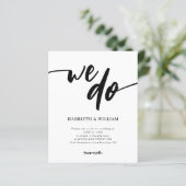 HAUSHALT Einfaches Schwarz-Weiß-Skript, das wir Ho (Stehend Vorderseite)