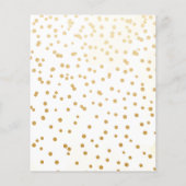 HAUSHALT, Einhorn Wasserfarbe Florals Einladung (Rückseite)