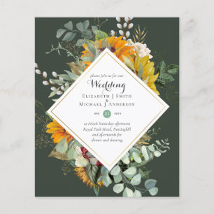 HAUSHALT Einladungen zur Hochzeit der Marine Burgu Flyer