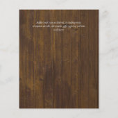 HAUSHALT Einladungen zur Hochzeit der Marine Burgu Flyer (Hinten)